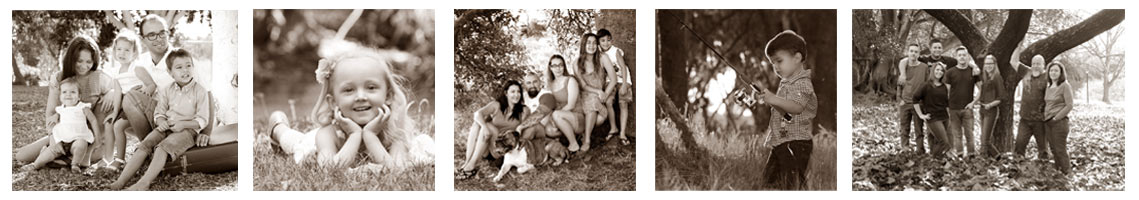 Autumn family portraits