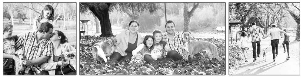 Out door family portraits