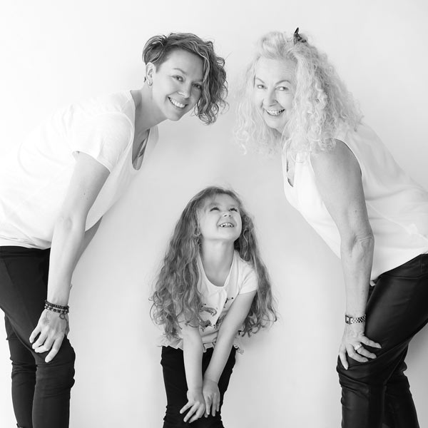 3 generations portrait
