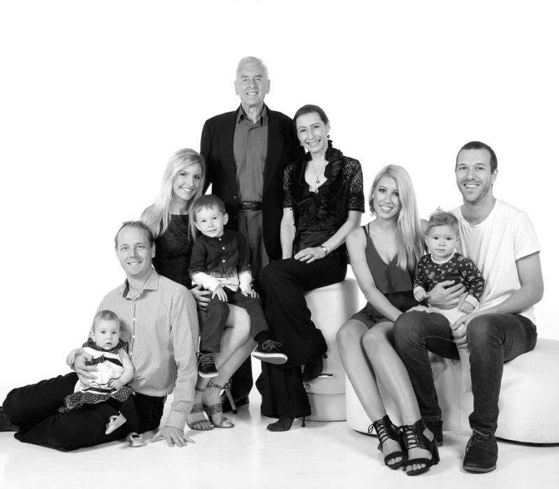 Extended family photo