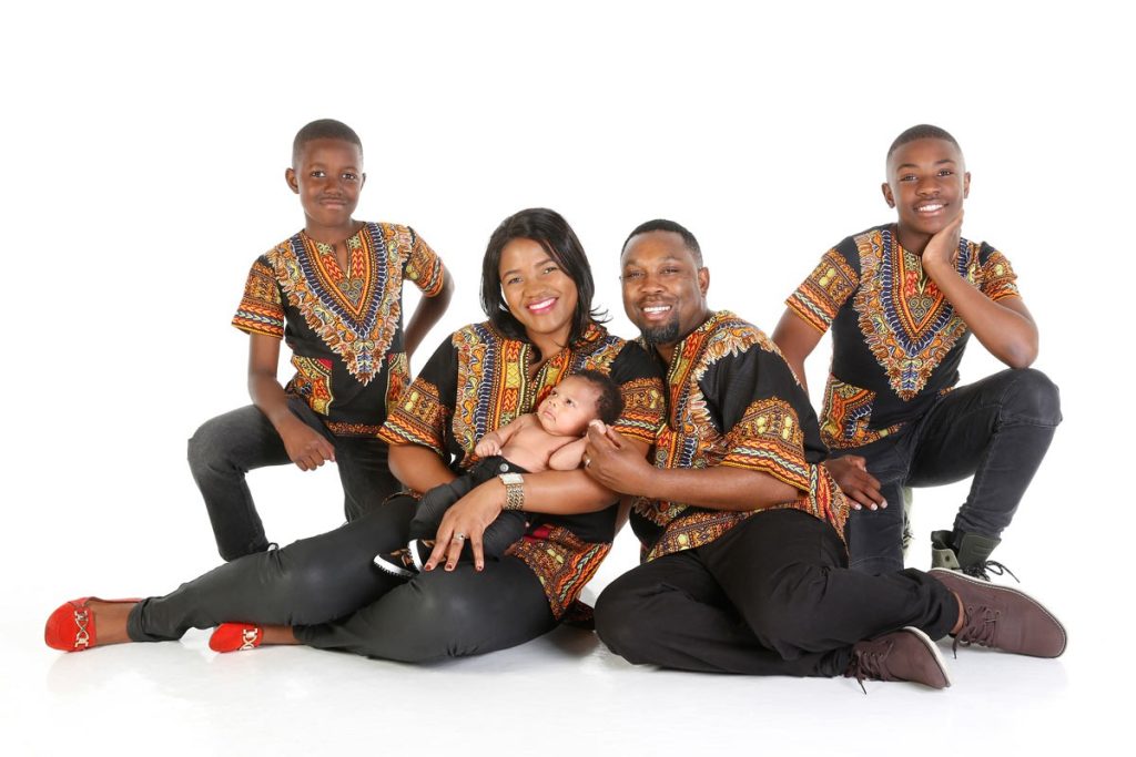 African family portrait