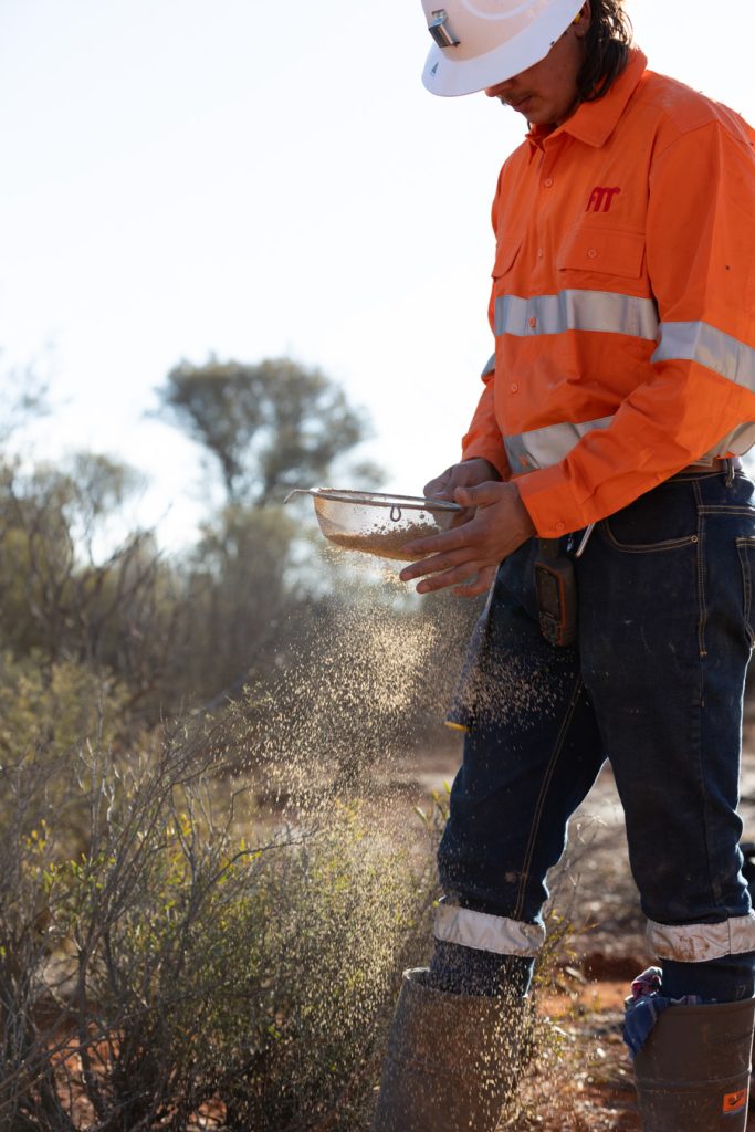 Mine site photography: Geographer
