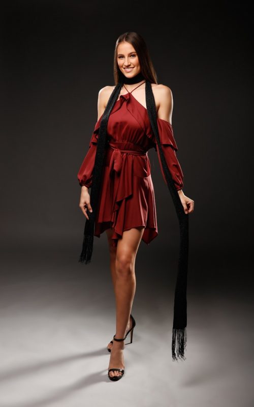 Catwalk fashion model